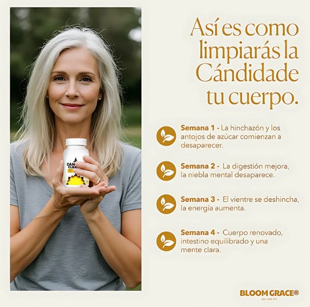 PACK 3 CANDIDA CLEANSE DESINTOXICACION
