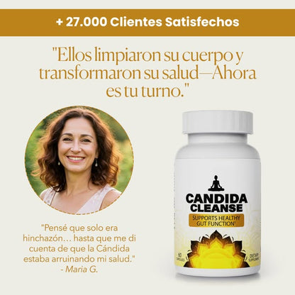 PACK 3 CANDIDA CLEANSE DESINTOXICACION