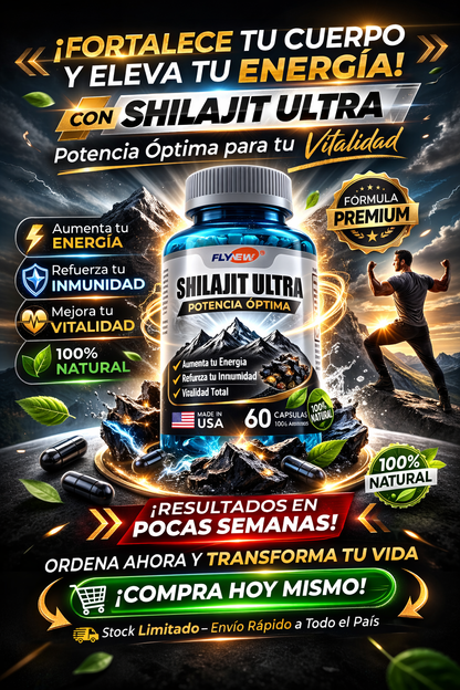 SHILAJIT ULTRA – Potencia Natural para tu Energía y Vitalidad
